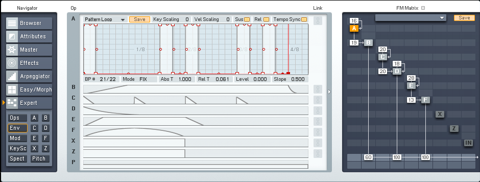 Designing a Rhythmic FM8 Synth Around a Beat Tutorial by OhmLab 4